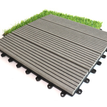 DIY Floor Tiles WPC Decking 300*300*22 mm Garden Product for Outdoor Garden Decoration